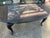 Wood Patriotic Horse Coffee Table, Oval, Queen Anne Legs For Sale - Image 7 of 10