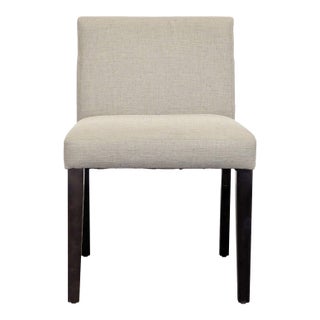 Eq3 Mid-Century Upholstered Dining Chair With Wood Legs For Sale