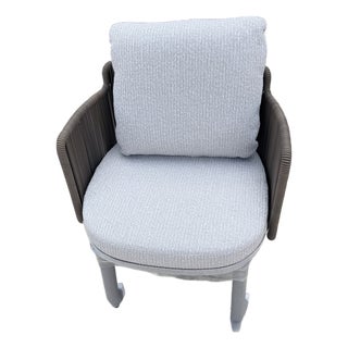 Minotti Tape Cord Armchair For Sale