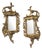 Chinese Chippendale Gilt Wall Mirrors, 1920, Set of 2 For Sale