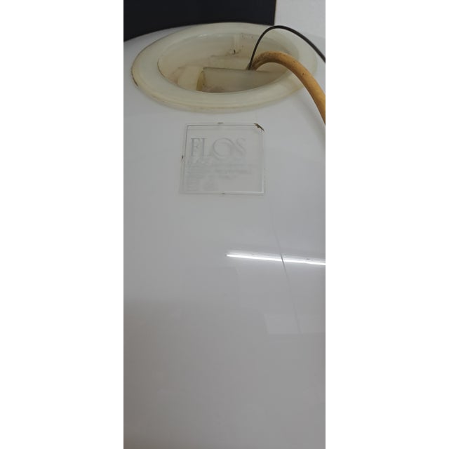 Vintage Black and White 540 S Lamp by Castiglioni Flos , Italy, 1960s For Sale - Image 6 of 8