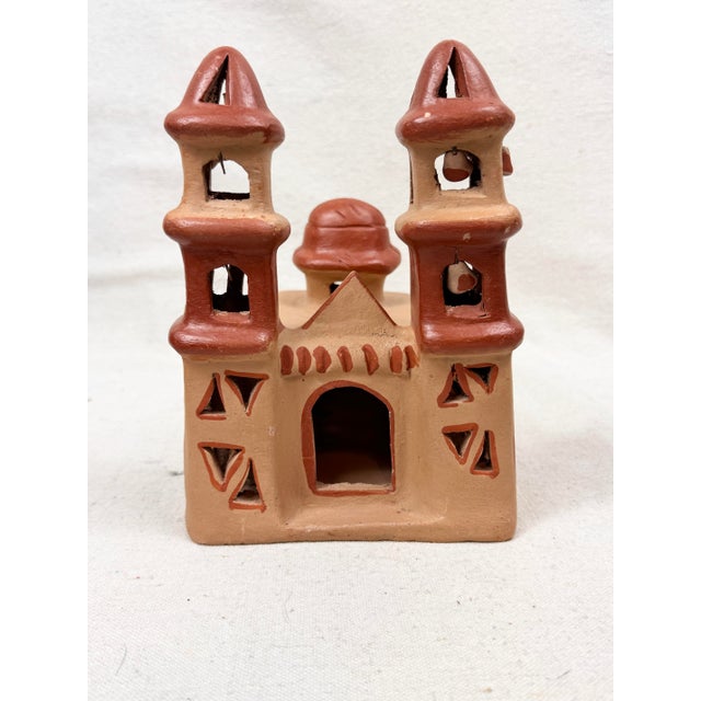 Late 20th Century Vintage Handmade Mexican Church For Sale - Image 5 of 9