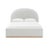 Marlow Performance Velvet Queen Bed, Cream For Sale In Los Angeles - Image 6 of 11