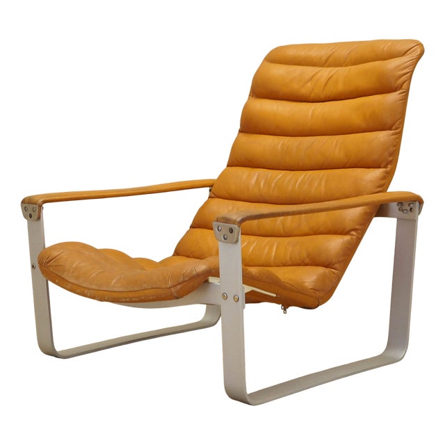 Finnish Lounge Chair by Ilmari Lappalainen for Asko, 1960s For Sale