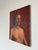 1970s Vintage Figurative Male Portrait Oil on Canvas Painting – Signed For Sale In Miami - Image 6 of 12
