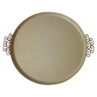 Round Moire Glaze Tray For Sale