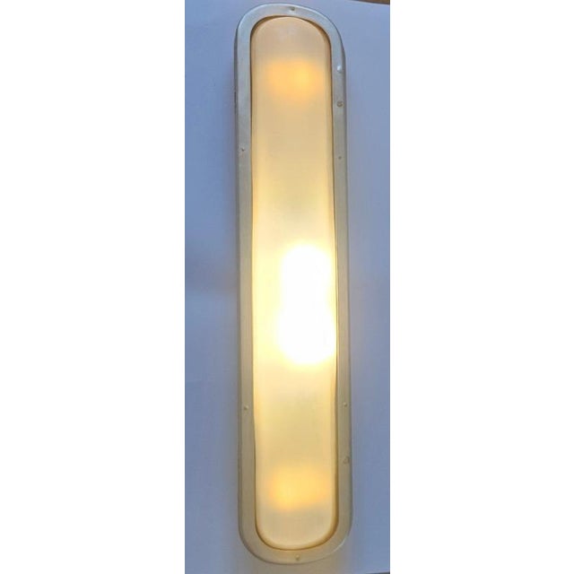 Gold Bauhaus Art Deco Functionalism Ceiling Lamp, 1930s For Sale - Image 8 of 14