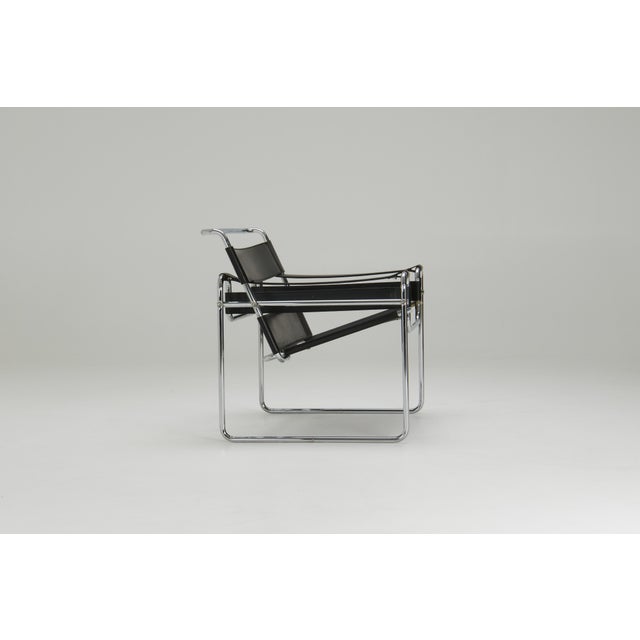 Contemporary Wassily Chair by Marcel Breuer for Knoll International, 1980s For Sale - Image 3 of 16