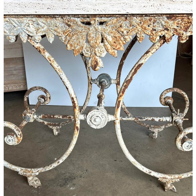 19th Century French Butcher’s/ Patisserie Table For Sale - Image 9 of 12