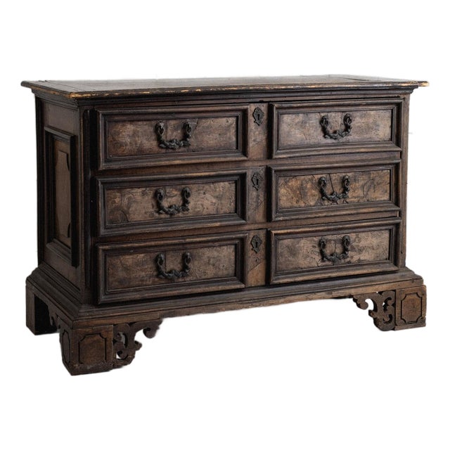 17th Century Emilian Chest of Drawers, Italy For Sale