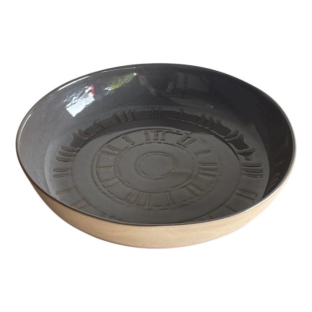 1960’s Jane and Gordon Martz Large Ceramic Bowl for Marshall Studios For Sale