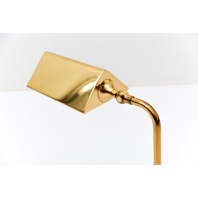 Mid-Century Modern Adjustable Brass Table Lamp by Florian Schulz, Germany, 1960s For Sale - Image 10 of 14