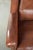 Animal Skin Large Wing Chair in Sheepskin Leather For Sale - Image 7 of 15