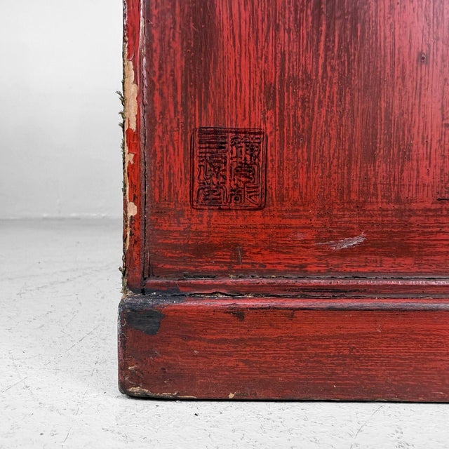 Textile Vintage Japanese Drawer Cabinet, 1920 For Sale - Image 7 of 12