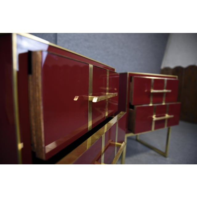 Contemporary Murano Glass Bedside Tables from Justfurnituress SRL, Set of 2 For Sale - Image 3 of 17
