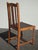 Set Four Vintage Oak Mission Style Barley Twist Oak Black Dining Room Chairs For Sale - Image 14 of 14