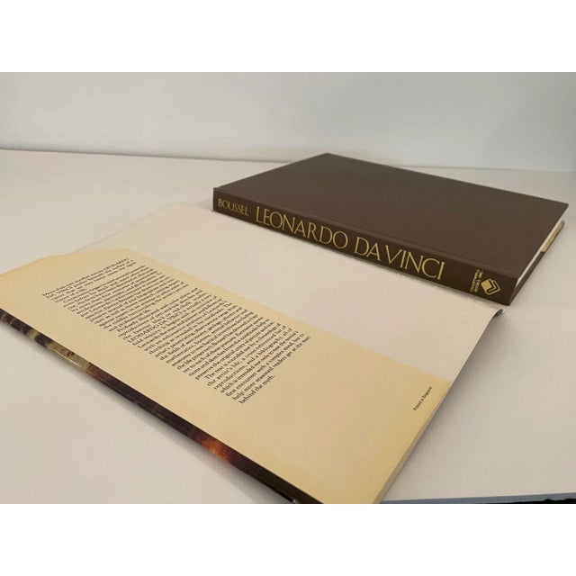 Late 20th Century Leonardo Da Vinci by Patrice Boussel Hardcover For Sale - Image 5 of 12