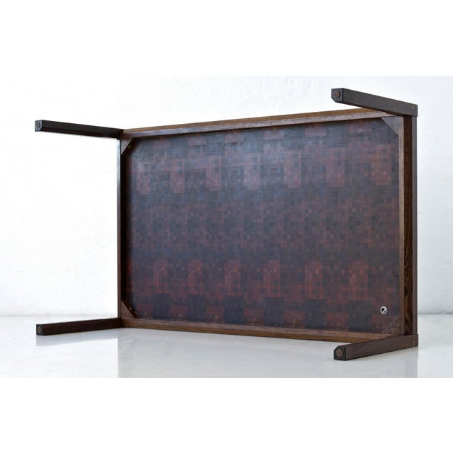 Wenge Side Table by Gorm Lindum Christensen & Rolf Middelboe for Tranekær, Denmark, 1970s Among the most unusual pieces of...