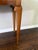 Late 20th Century Vintage Ethan Allen Heirloom Solid Maple Sofa Console Table For Sale - Image 5 of 11