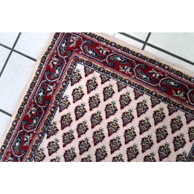 1970s 1970s Vintage Italian Seraband Style Rug 2.2' X 4.5' For Sale - Image 5 of 12
