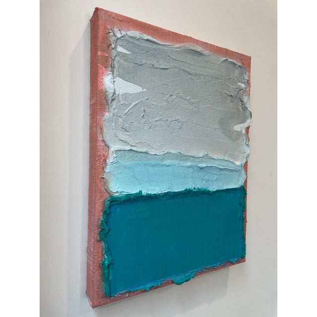 Mid-Century Modern Experimental 23042 Original Painting For Sale - Image 3 of 7