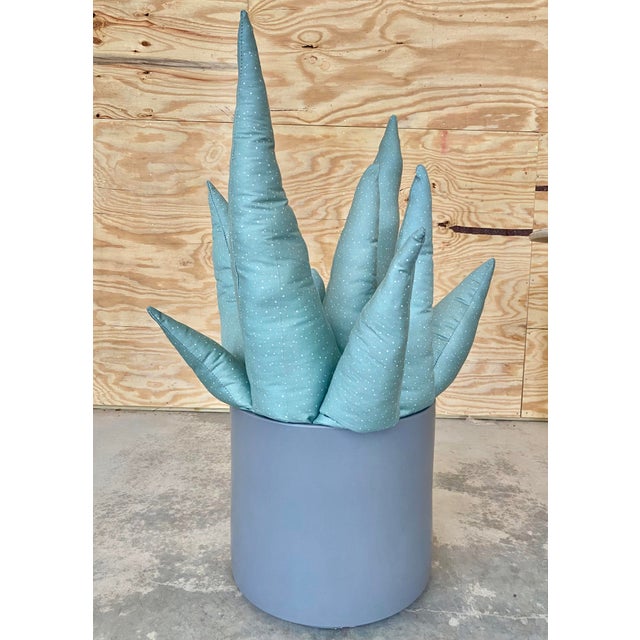 XL Tree Sized Gainey-Style Architectural Pottery Planter For Sale - Image 10 of 12