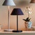 Blue Alluna Cordless Led Lamp 10" - Navy For Sale - Image 8 of 8