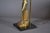 Egyptian Revival Gilt Female Table Lamp, 1970s For Sale - Image 6 of 9