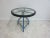 Vintage Industrial Gear Metal Tripod Lamp End Table Stand For Sale - Image 11 of 11
