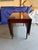 Vintage Federal Style Solid Wood Drop Leaf Dining Table For Sale - Image 4 of 18