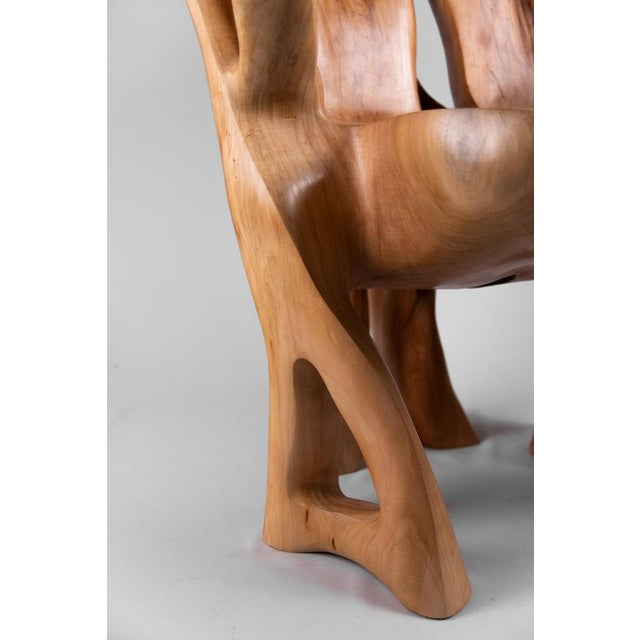 Veles Wooden Armchar by Logniture For Sale - Image 13 of 16