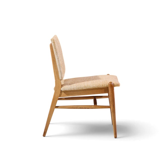 Wood John Keal for Brown Saltman Mid Century Bleached Mahogany Dining Chairs - Set of 6 For Sale - Image 7 of 17