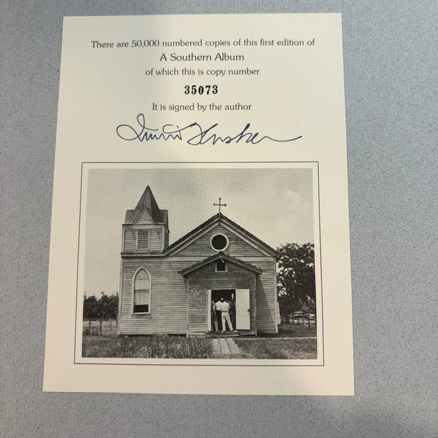 A Southern Album Signed First Edition Vintage Coffee Table Book This signed first edition of A Southern Album (No. 35073...