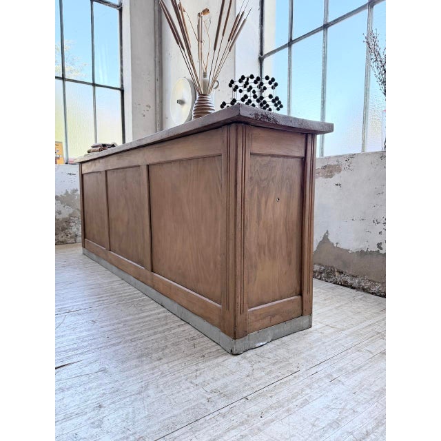 Walnut Trade Counter, 1950s For Sale - Image 13 of 18