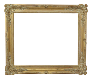 Baroque-Style Picture Frame in Pine