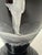 Early 20th Century Antique Bohemian Deep Ruby Glass Vase with Romantic White Enamel Painting, 1900 For Sale - Image 5 of 18
