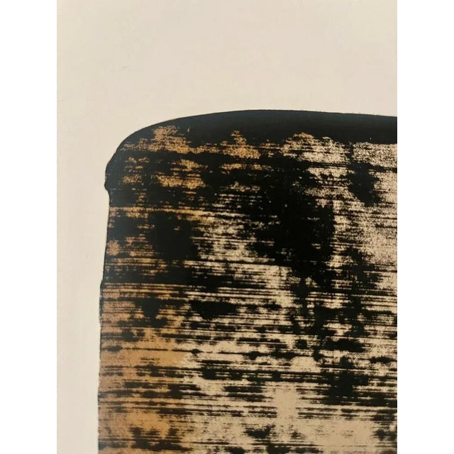 Modern Pierre Soulages, Silkscreen No. 11, 1979, Screenprint For Sale - Image 3 of 6