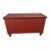 Antique Red Painted Dovetailed Blanket Chest, Lancaster County Pa, Circa 1830-1840 For Sale