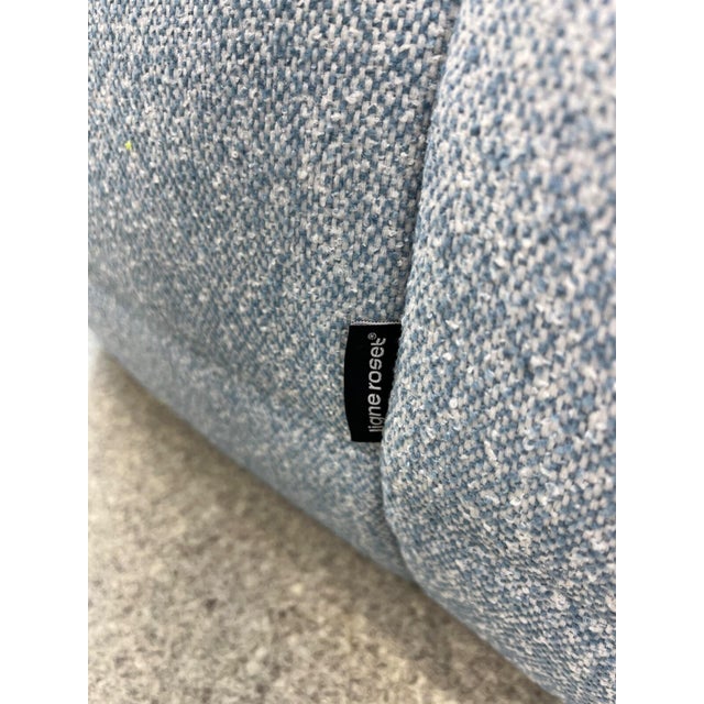 Togo One-Seater Sofa in Light Blue from Ligne Roset, 2010s For Sale - Image 14 of 18