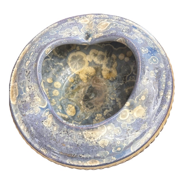 Crystalline Studio Pottery Bowl For Sale