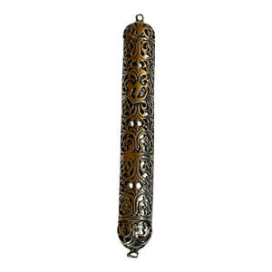 Vintage Sterling Jerusalem Mezuzah
