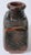 Kanjiro Kawai (1890-1966) Mingei Bottle Vase Tenmoku Ash Glaze With Red and Green Highlights For Sale In Seattle - Image 6 of 9