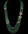 300 Carat 5-Strand Emerald Necklace with 4.8 Carat Diamond & Enamel in 14k Gold For Sale - Image 18 of 18