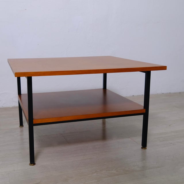 Vintage Italian Coffee Table in Wood, 1950s For Sale - Image 6 of 15