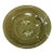 Antique Chinese Longquan Celadon Plate With Twin Fish Relief, Restored For Sale