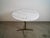Mid-Century Modern Style Custom Faux Marble Dining Table For Sale In Los Angeles - Image 6 of 12