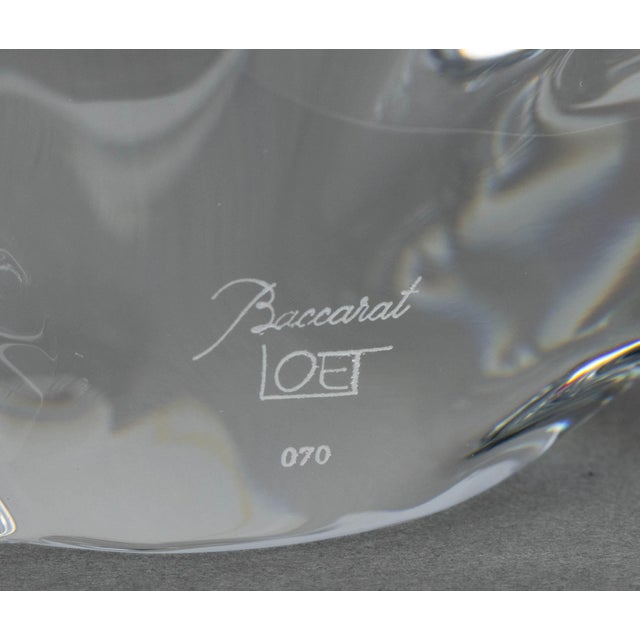 French Loet Vanderveen for Baccarat Crystal Antelope For Sale - Image 3 of 13