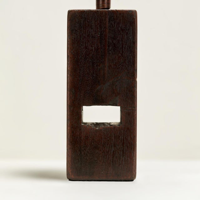 Wood Antique French Wooden Screw Press Nutcracker For Sale - Image 7 of 10