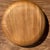 Monoxyl teak bowl, cup, or serving dish. Diameter: 25 cm; Height: 5.5 cm; Weight: 0.32 kg. Ideal as a bowl for breakfast...