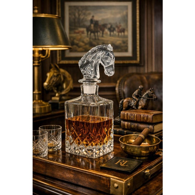 Bring a touch of Ralph Lauren–style equestrian luxury to your bar cart or decanter collection with this Villeroy & Boch...